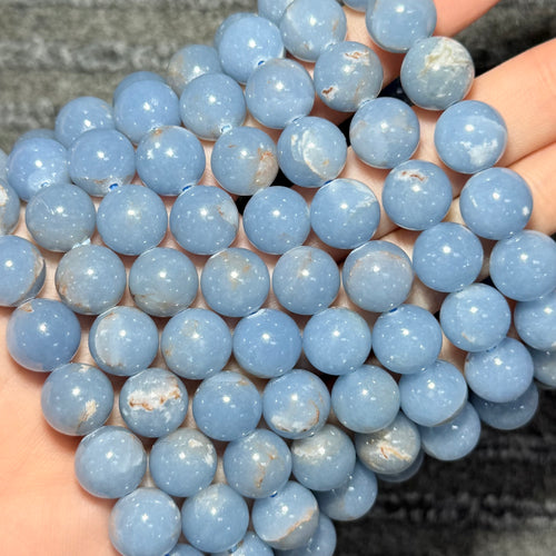 Freya Jewelry Blue Angelite Beads crystal beads for DIY jewelry image 1