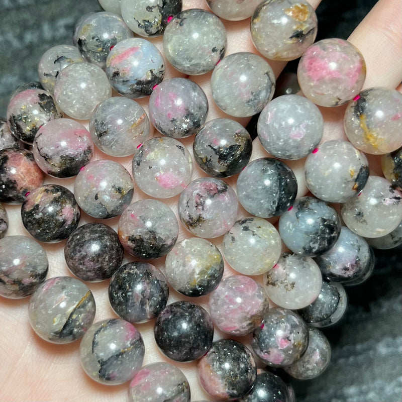 Freya Jewelry Rhodonite Bracelet natural stone beaded bracelet image 1