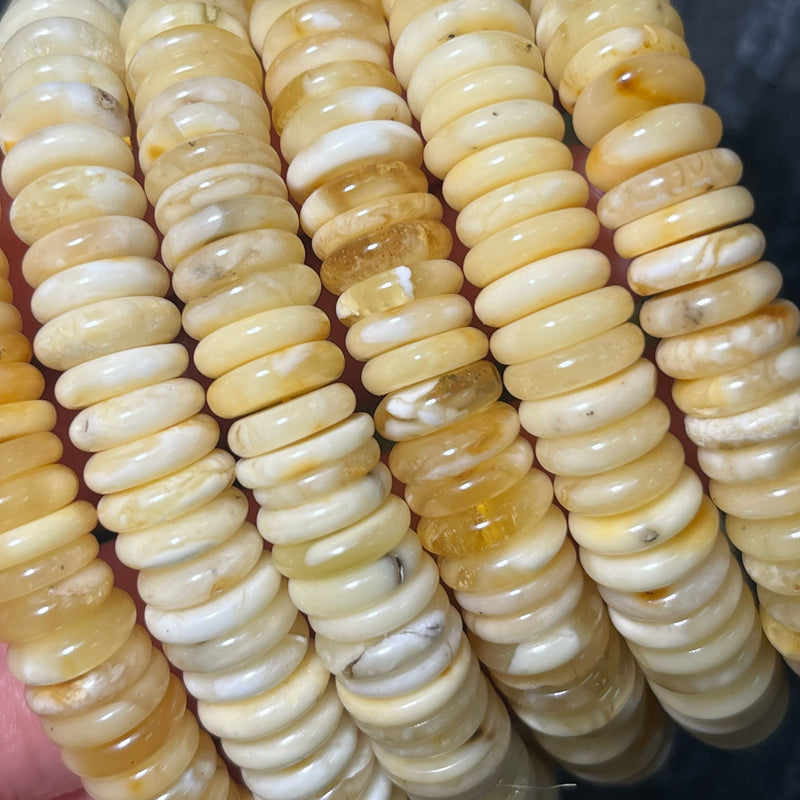 Freya Jewelry Yellow Amber Beads crystal beads for DIY jewelry image 1