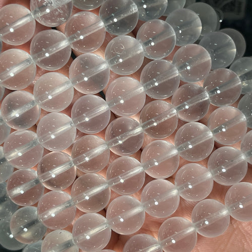 Freya Jewelry Milky Clear Quartz Beads crystal beads for DIY jewelry image 1