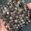 Freya Jewelry Silver Obsidian Beads crystal beads for DIY jewelry image 2