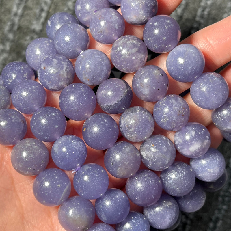 Freya Jewelry Turkey Purple Jade Bracelet natural stone beaded bracelet image 1