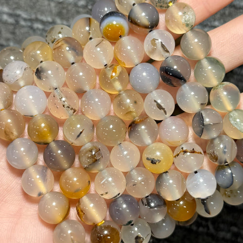 Freya Jewelry Dendritic Agate Beads crystal beads for DIY jewelry image 1