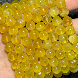 Prehnite bracelet