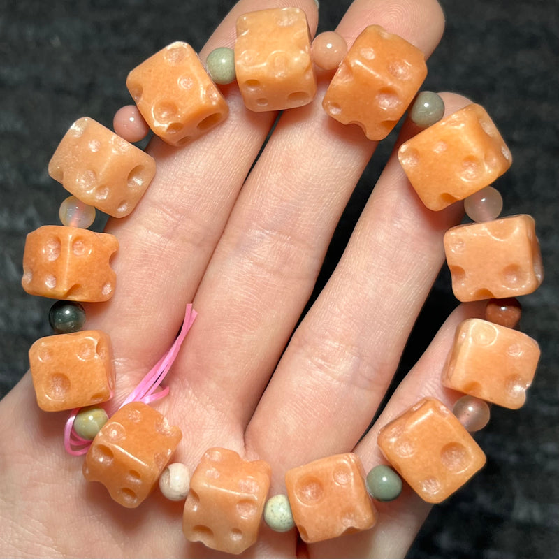 Freya Jewelry Pink Aventurine Beads crystal beads for DIY jewelry image 1