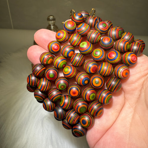 Freya Jewelry Eucalyptus Wood Beads crystal beads for DIY jewelry image 1