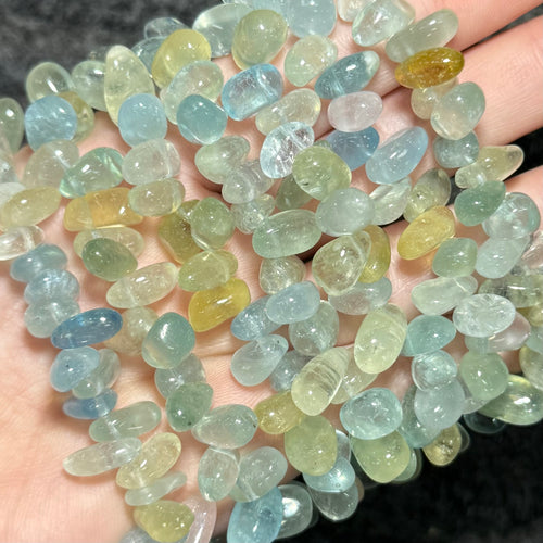 Freya Jewelry Morganite Aquamarine Beads crystal beads for DIY jewelry image 1