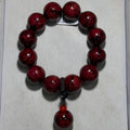 Freya Jewelry Dalbergia Odorifera（rosewood） 20mm Bracelet natural stone beaded bracelet image 1