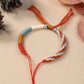 Cotton string Bracelet semi finished