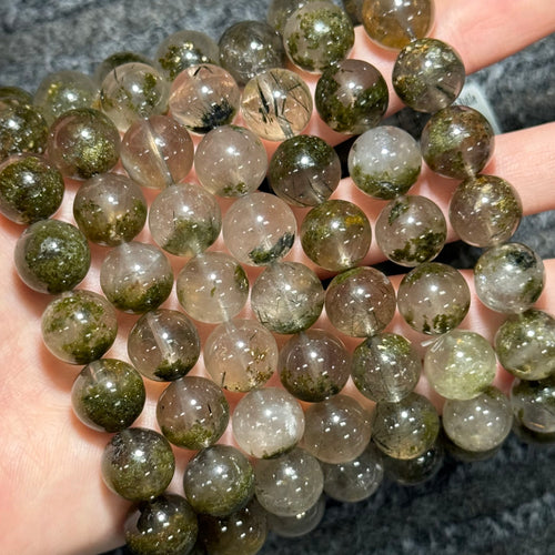 Green Rutile Phantom bracelet
