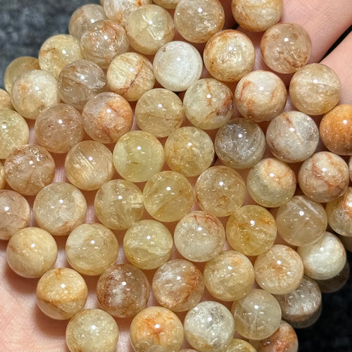 Freya Jewelry Hematoid 10mm Bracelet natural stone beaded bracelet image 1