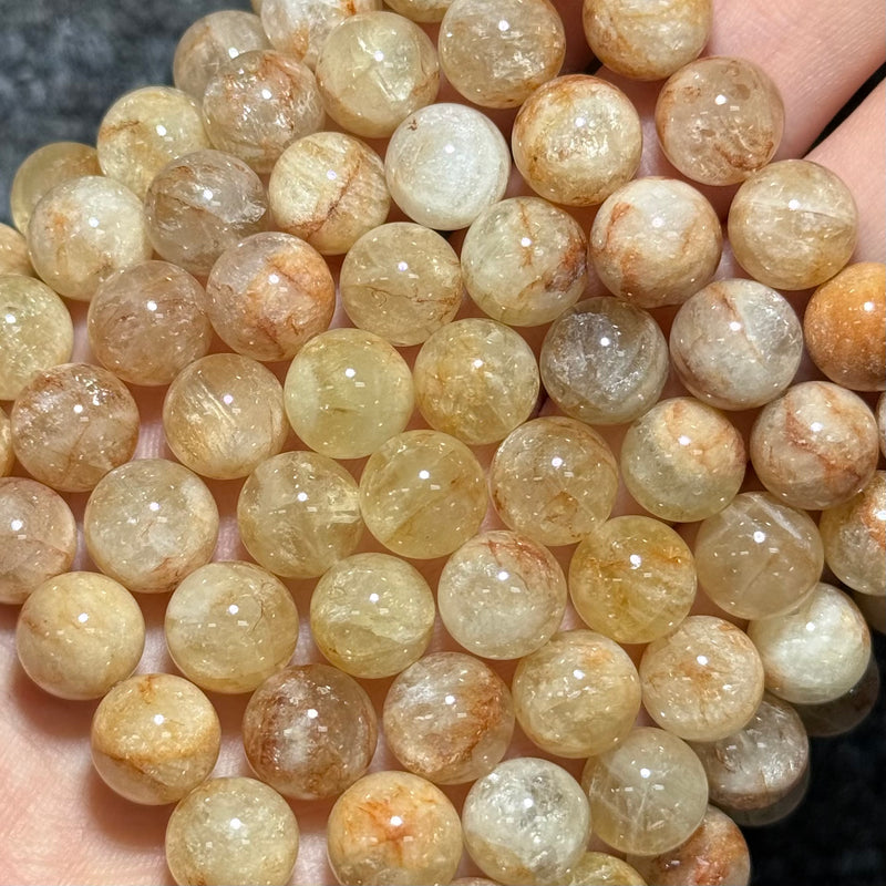Freya Jewelry Hematoid 10mm Bracelet natural stone beaded bracelet image 1