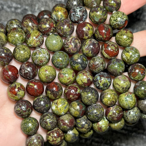 Freya Jewelry Blood Stone Beads crystal beads for DIY jewelry image 1