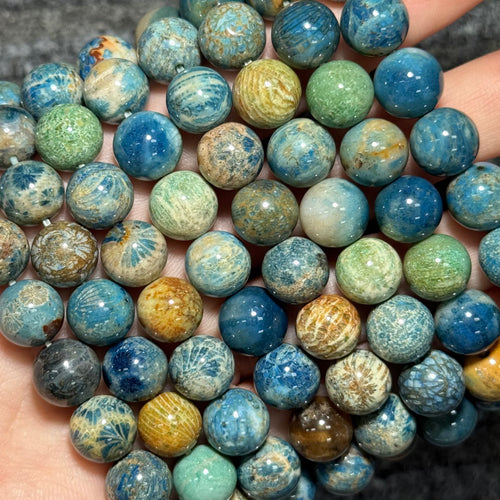 Freya Jewelry Coral Jade Bracelet natural stone beaded bracelet image 1