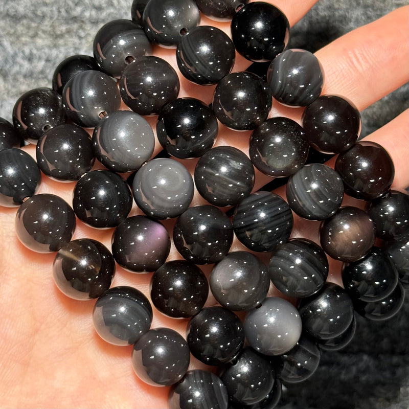 Freya Jewelry Rainbow Obsidian Beads crystal beads for DIY jewelry image 1