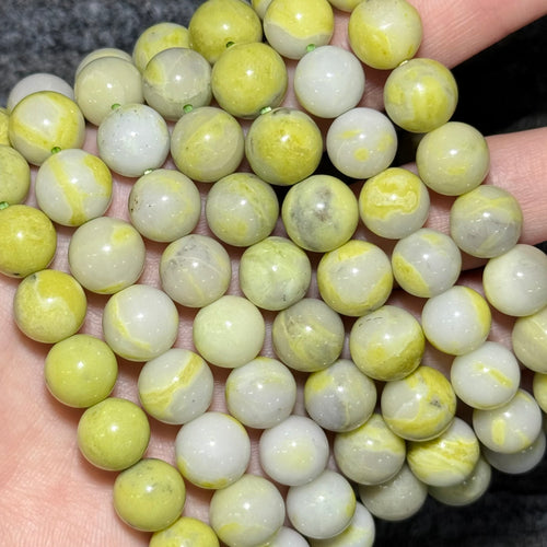 Freya Jewelry Lemon Jade Bracelet natural stone beaded bracelet image 1