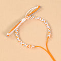 Cotton string Bracelet semi finished