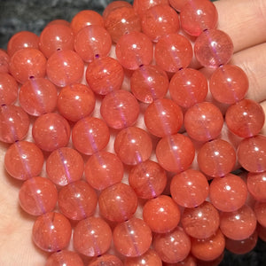 Watermelon Quartz 10mm bracelet