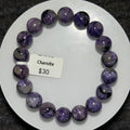 Freya Jewelry Charoite Bracelet natural stone beaded bracelet image 3