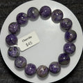 Freya Jewelry Charoite Bracelet natural stone beaded bracelet image 1