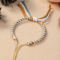 Cotton string Bracelet semi finished