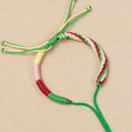 Cotton string Bracelet semi finished