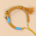 Cotton string Bracelet semi finished