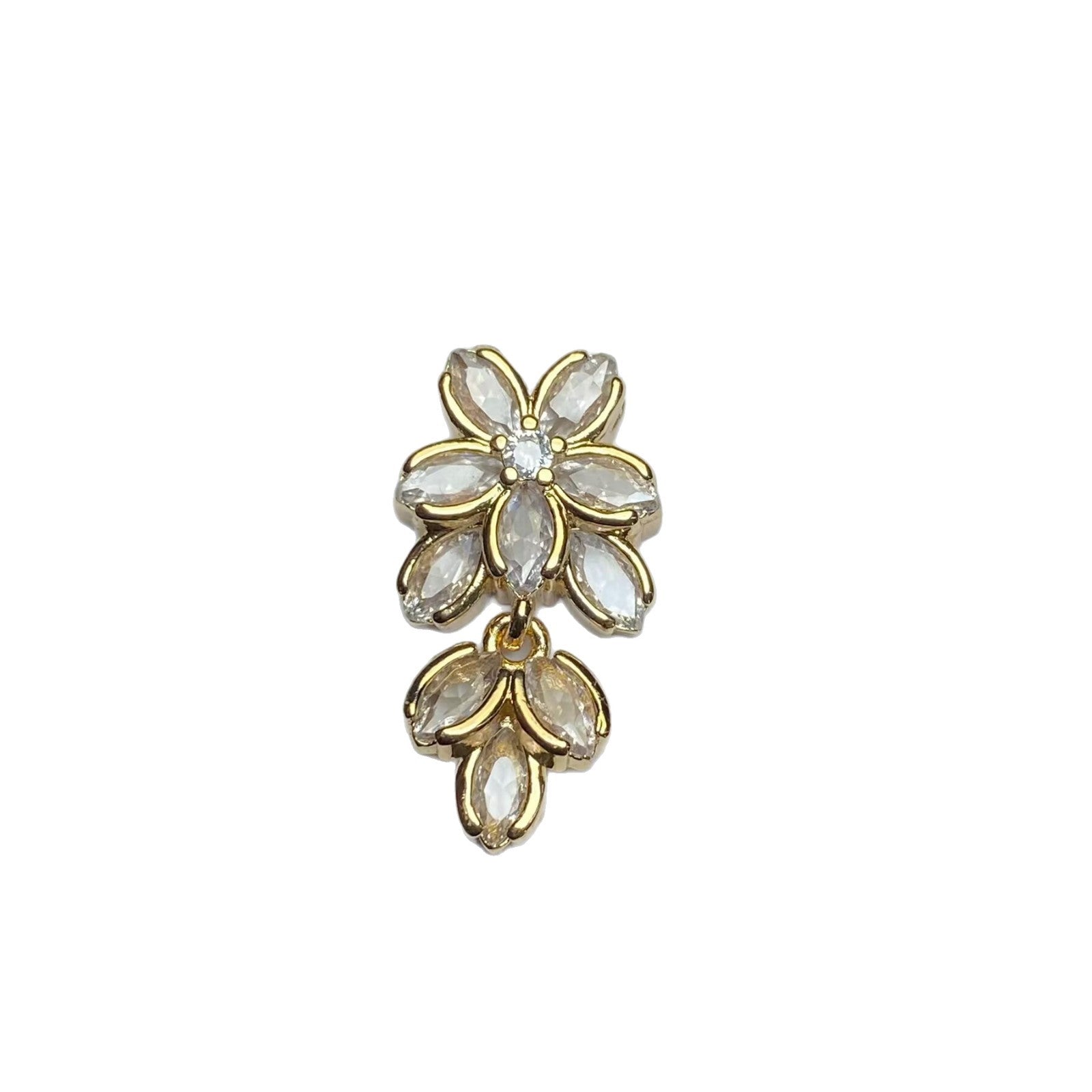 Popular handmade crystal bracelet/bead set with rosette zircon, perfect for DIY jewelry making, including diamond-encrusted beads and high-color-retention strands.