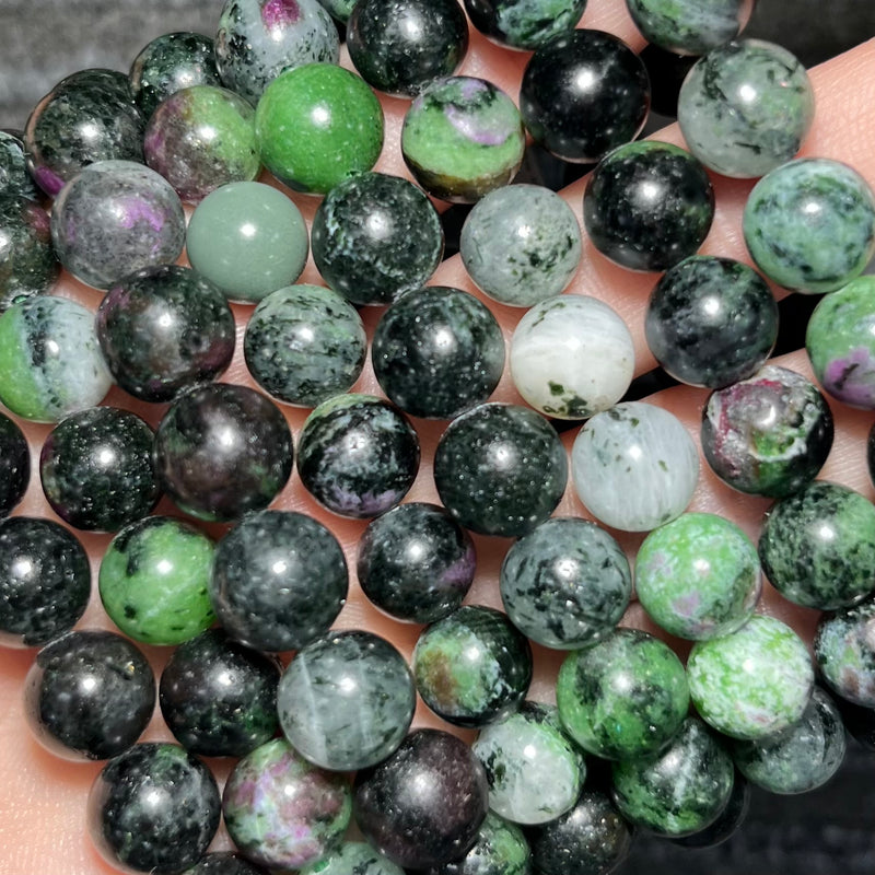 Freya Jewelry Ruby Zoisite Beads crystal beads for DIY jewelry image 1