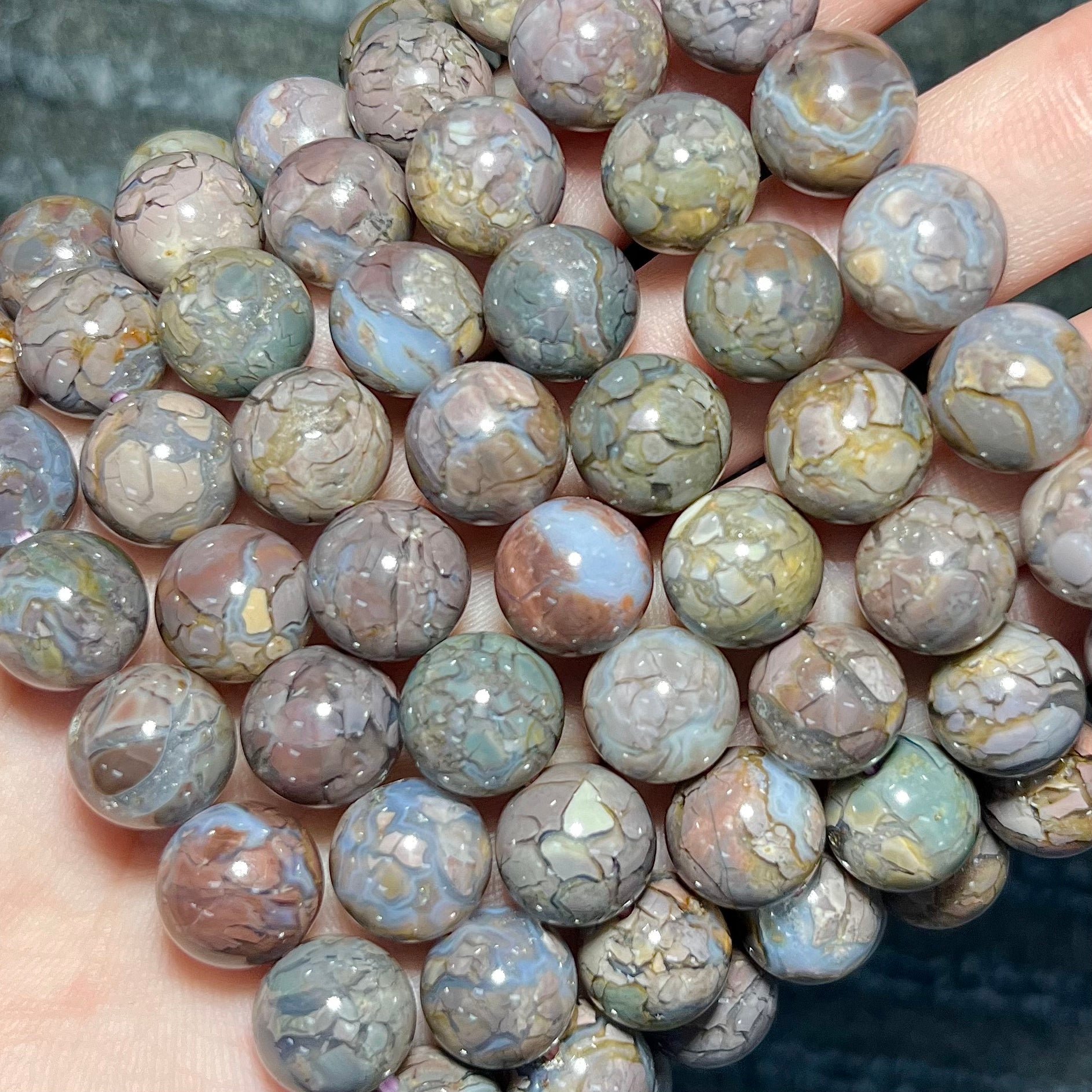 Purple Alxa Agate