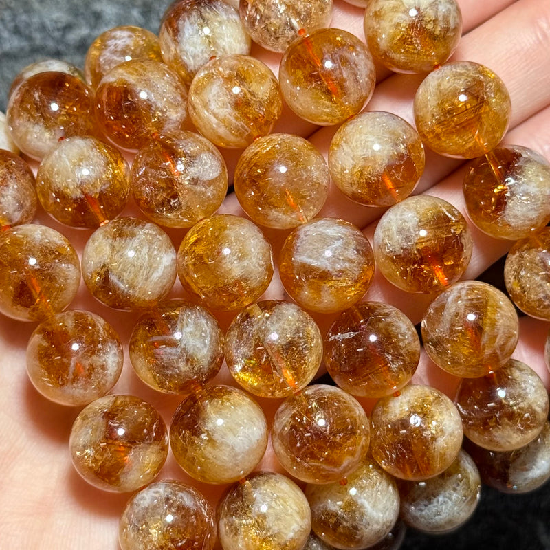 Citrine 13mm bracelet