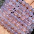 Freya Jewelry Purple Agate Bead Bracelet natural stone beaded bracelet image 2