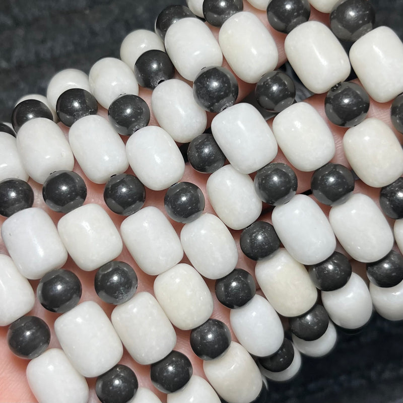 Freya Jewelry Shungite Hetian Jade Beads crystal beads for DIY jewelry image 1